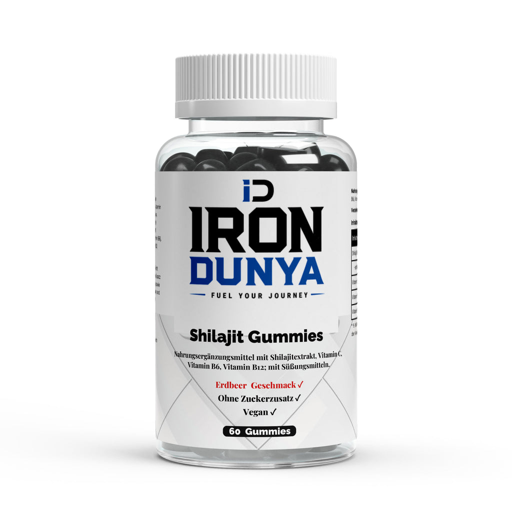 Shilajit Gummies + Vitamin C,B6, B12 - 60 pcs.