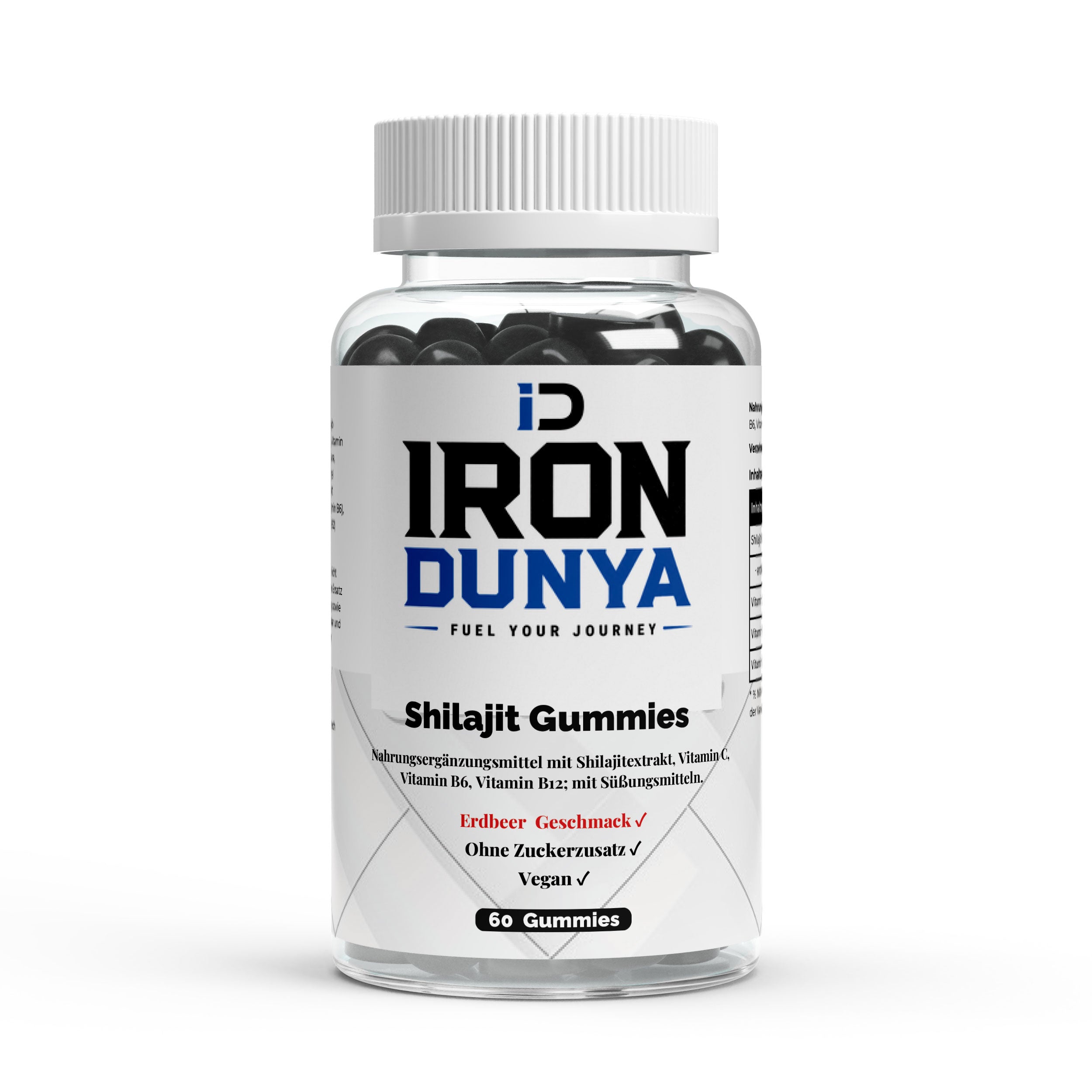 Shilajit Gummies + Vitamin C,B6, B12 - 60 pcs.