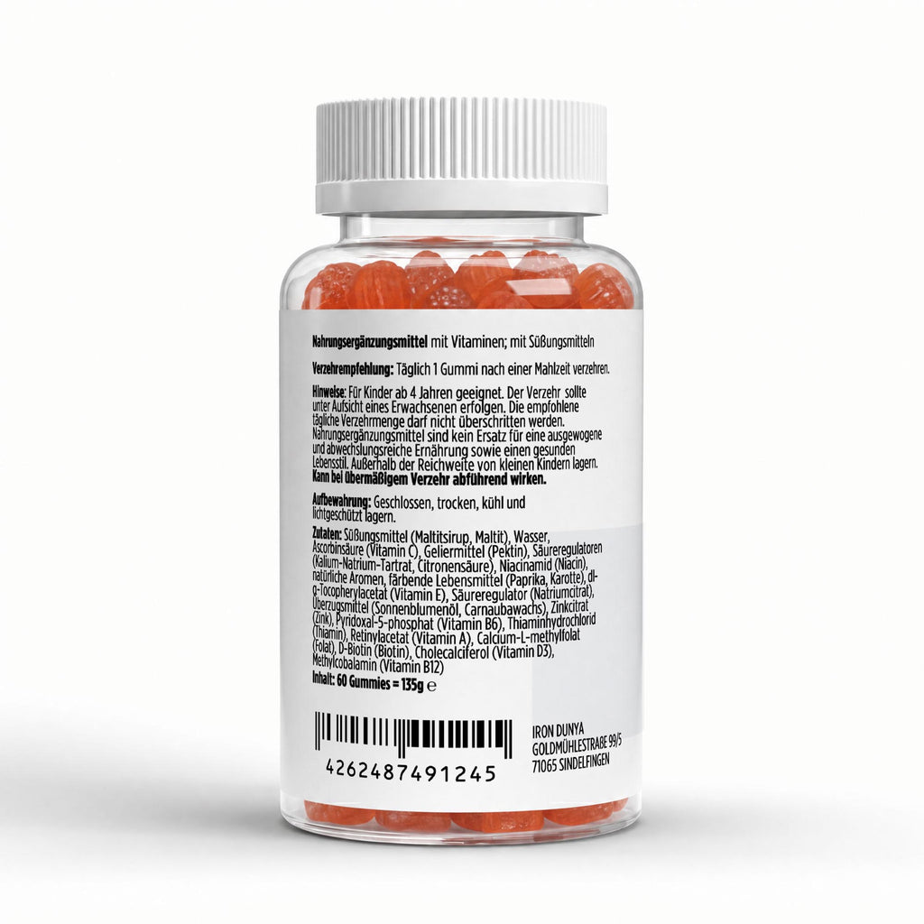 Multivitamin Gummies Kids - Orange - 60 vegan Gummies