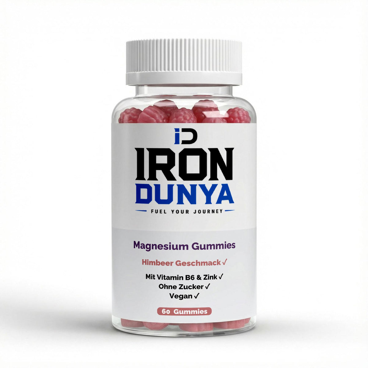 Magnesium + Zinc + B6 Gummies - 60 pcs.