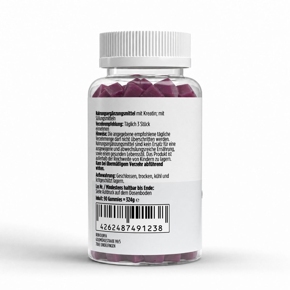 Creatine Gummies Cherry - 90 pcs.