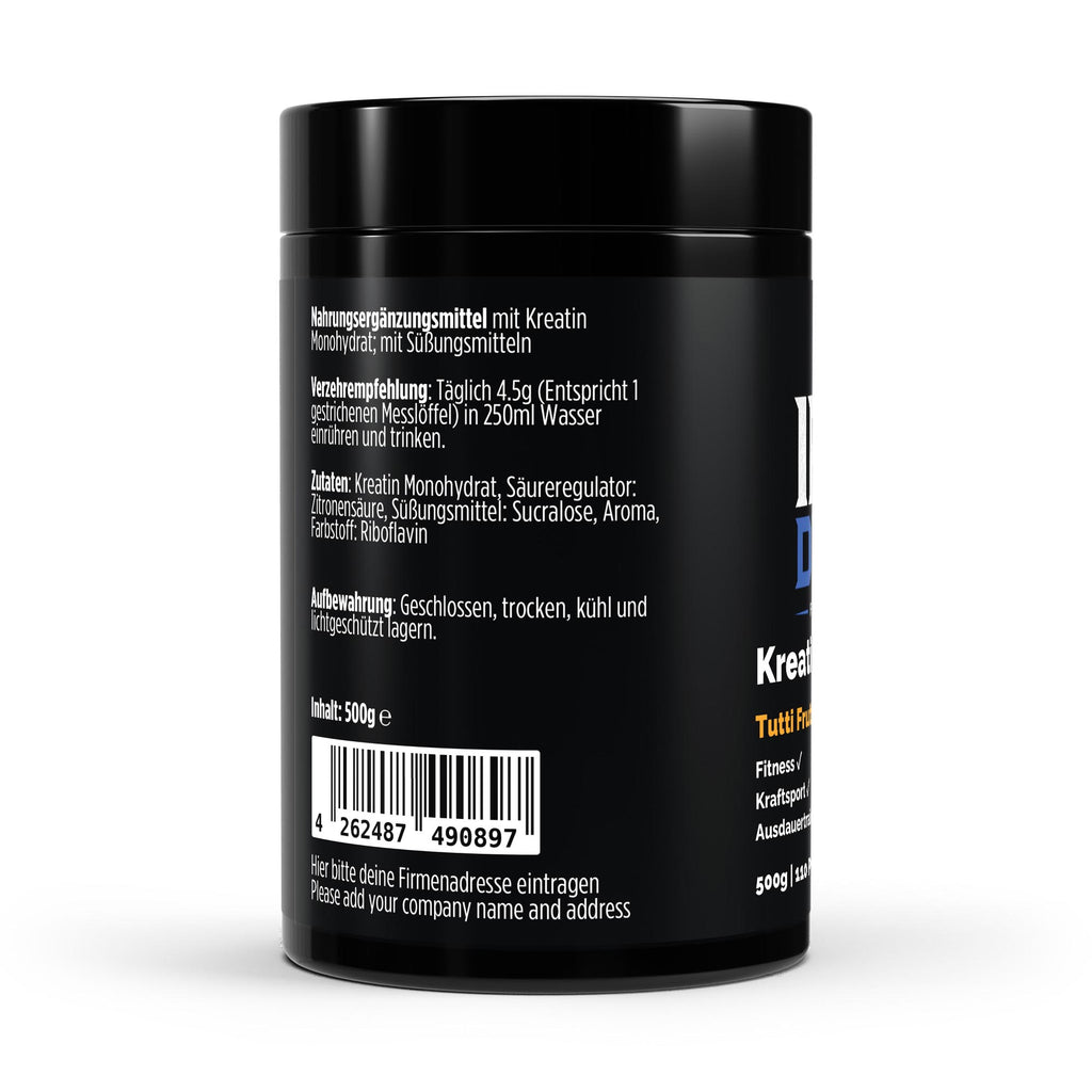 Kreatin Monohydrat Tutti Frutti- 500g