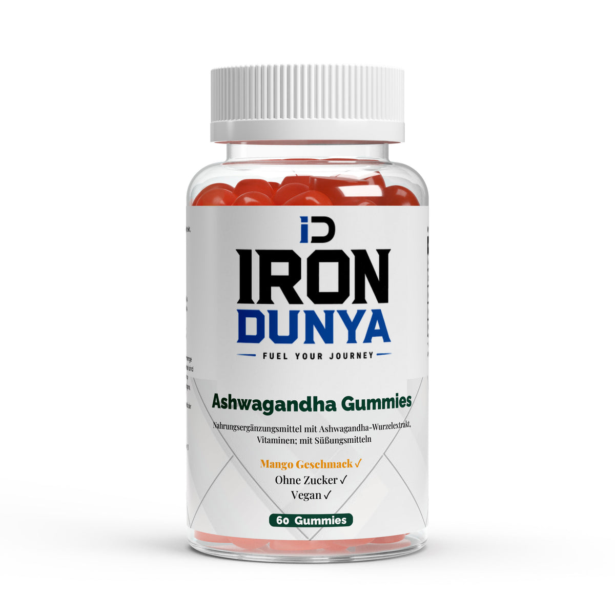 Ashwagandha + Vitamin B6 Gummies - 60 pcs.